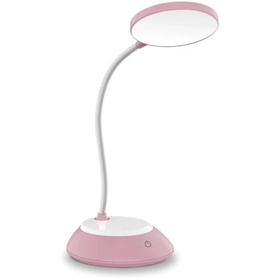 LED лампа настiльна з акумулятором DC3 TITANUM TLTF-022P 7W 3000-6500K USB рожева (26845) LED лампа настiльна з акумулятором DC3 TITANUM TLTF-022P 7W 3000-6500K USB рожева (26845)