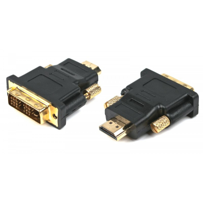 Адаптер Cablexpert HDMI - DVI (M/M), Black (A-HDMI-DVI-1)