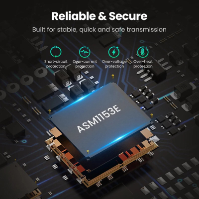 Перехідник USB 3.0 Type-А to SATA III (F) CM321 Ugreen (70609)