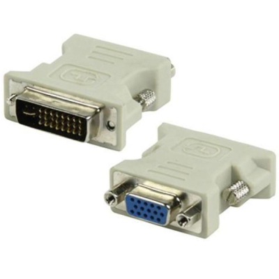 Адаптер Cablexpert DVI - VGA (M/F), White (A-DVI-VGA)