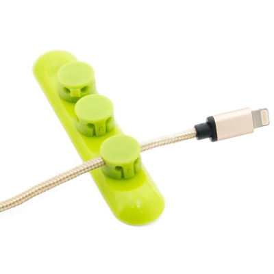 Тримач для кабелю Extradigital CC-952 Cable Clips, Green (KBC1704)
