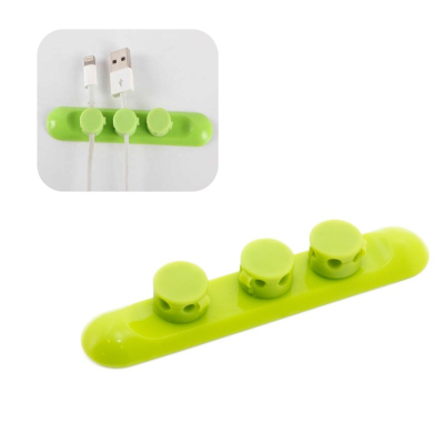 Тримач для кабелю Extradigital CC-952 Cable Clips, Green (KBC1704)
