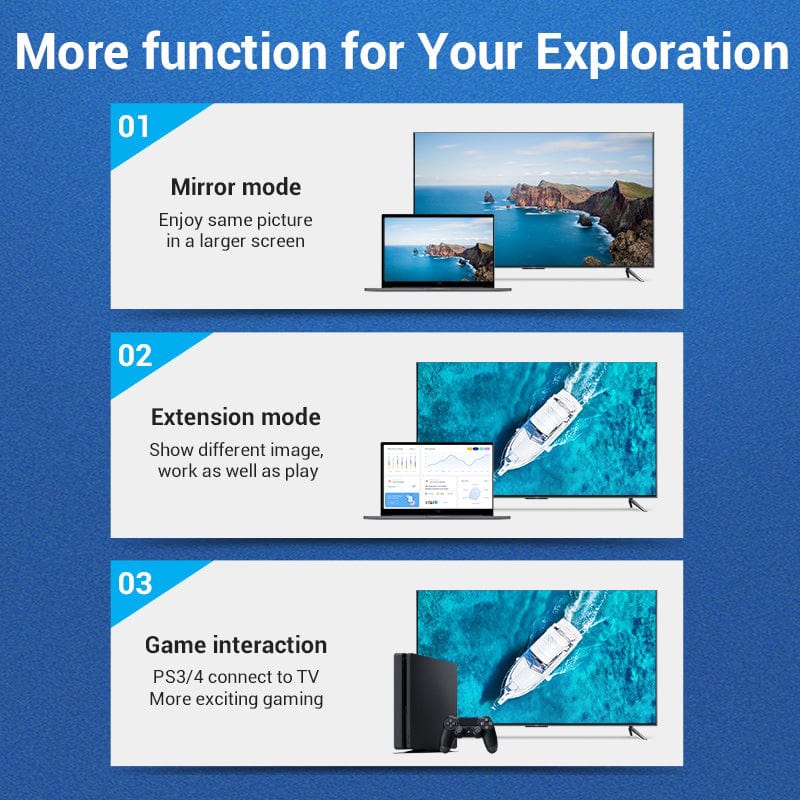 Кабель мультимедійний HDMI M to HDMI M 2.0m V2.0 4K60Hz silver Vention (AABIH)