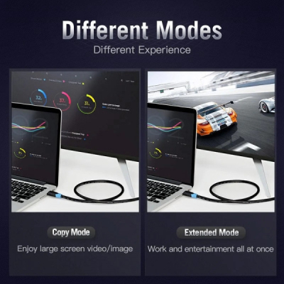 Кабель мультимедійний HDMI M to HDMI M 10.0m black VENTION (AACBL)