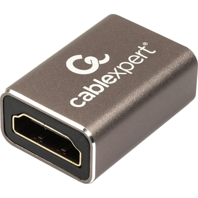Адаптер Cablexpert HDMI - HDMI V 2.1 (F/F), Gray (AP-HDMI8K-FF)