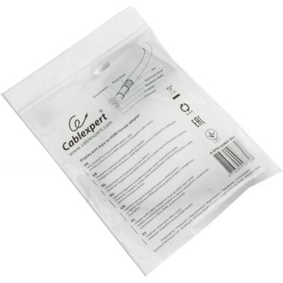 Адаптер Cablexpert DisplayPort - HDMI, 0.1 м (A-DPM-HDMIF-002)