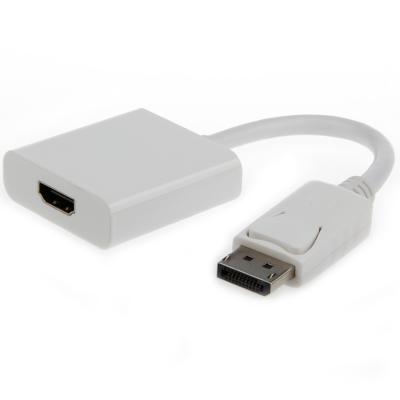 Адаптер Cablexpert DisplayPort - HDMI (M/F), 0.1 м, White (A-DPM-HDMIF-002-W)