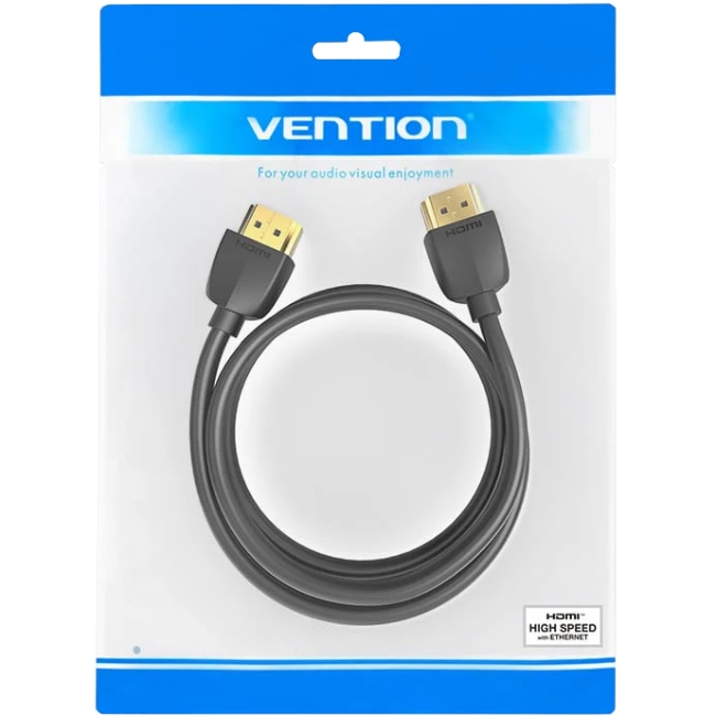 Кабель мультимедійний HDMI M to HDMI M 2.0m V2.0 4K60Hz PVC Vention (AAIBH)