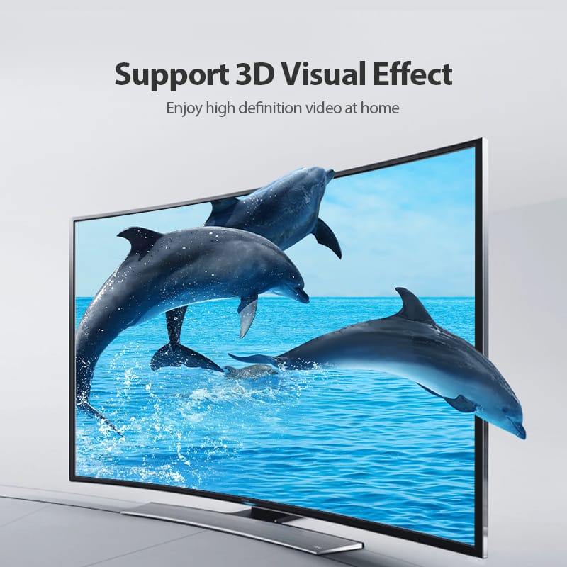 Кабель мультимедійний HDMI M to HDMI M 2.0m V2.0 4K60Hz PVC Vention (AAIBH)