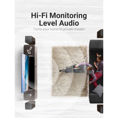 Кабель мультимедійний HDMI M to HDMI M 2.0m V2.1 8K60Hz silver Vention (ALCIH)