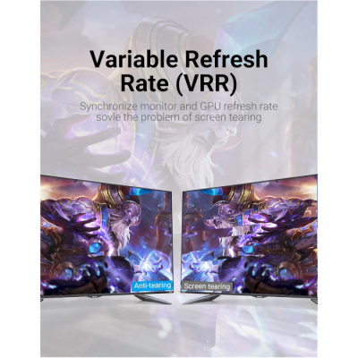 Кабель мультимедійний HDMI M to HDMI M 2.0m V2.1 8K60Hz silver VENTION (ALCIH)