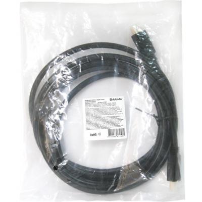 Кабель мультимедійний HDMI M to HDMI M 3.0m V1.4 Defender (87457)