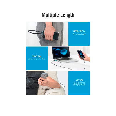 Дата кабель USB 2.0 AM to Micro 5P 2.0m Black Vention (VAS-A08-B200) (1827362)