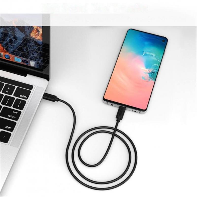 Дата кабель USB-C to USB-C 2.0m Choetech (CC0003)