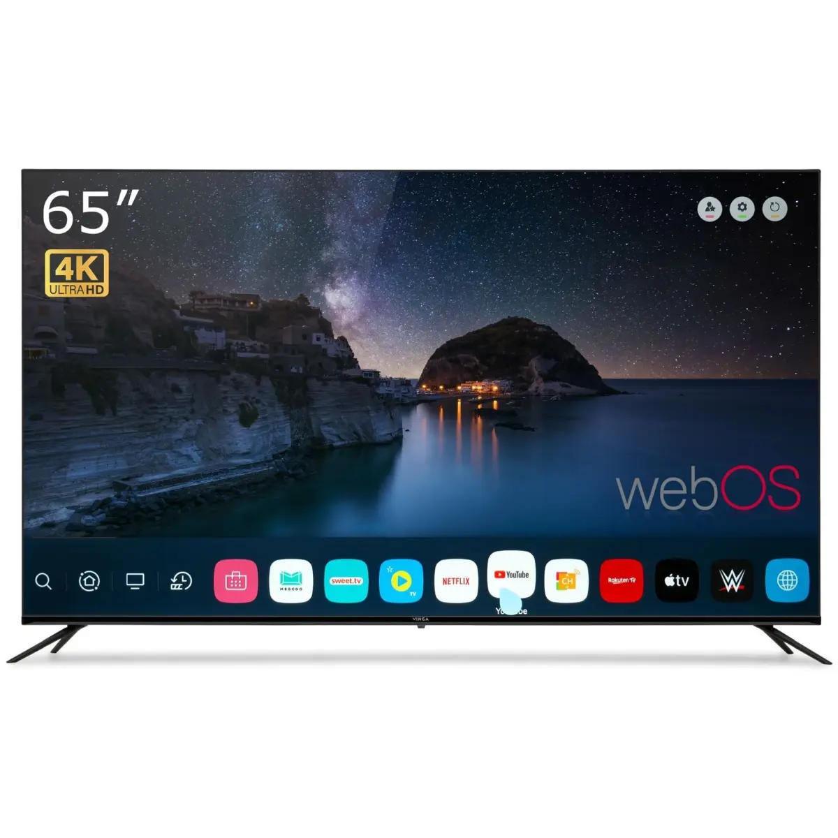 Пульт ДК для телевізора Vinga для S65UHD25BWEB