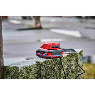 Адаптер Einhell USB акумуляторний TC-CP 18 Li USB A/C - Solo, PXC, 18В, Type-A/Type-C, 2A (4514148)