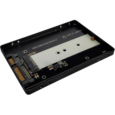 Адаптер Dynamode 2.5'''' SATA to M.2 (NGFF) SSD 22*30mm, 22*42mm, 22*60mm, 22*80mm (S103-1N)