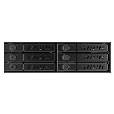 Бекплейн Chieftec 1x5.25"/6x2.5" Hot-Swap Metal (CMR-625)
