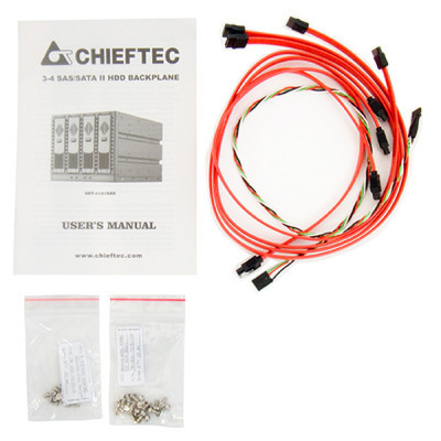 Бекплейн Chieftec 3x5.25"/4x3.5" Hot-Swap (SST-3141SAS)