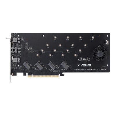 Адаптер ASUS Hyper M.2 X16 PCIe 3.0 X4 Expansion Card GEN 4 (90MC08A0-M0EAY0) (1841747)