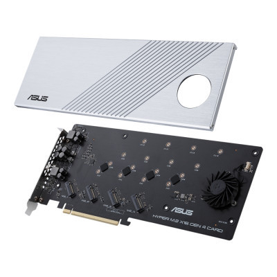 Адаптер ASUS Hyper M.2 X16 PCIe 3.0 X4 Expansion Card GEN 4 (90MC08A0-M0EAY0) (1841747)