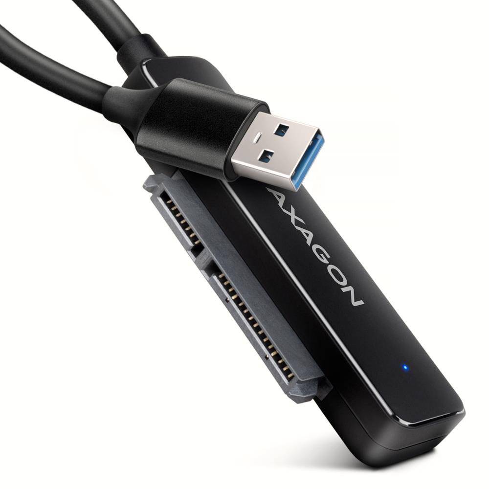 Адаптер AXAGON USB 3.0 AM to SATA 2.5" SSD/HDD 5Gbps black (ADSA-FP2A)