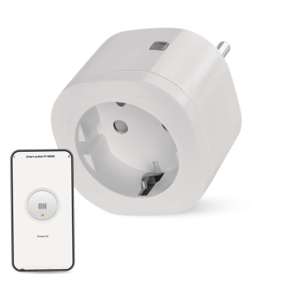 Розумна розетка WIFI P5533 GoSmart, ZigBee 3.0, IP44 EMOS (P5533)