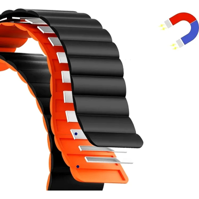 Ремінець до смарт-годинника Drobak Silicone Magnetic Link для Apple Watch All Series 38/40/41mm Star