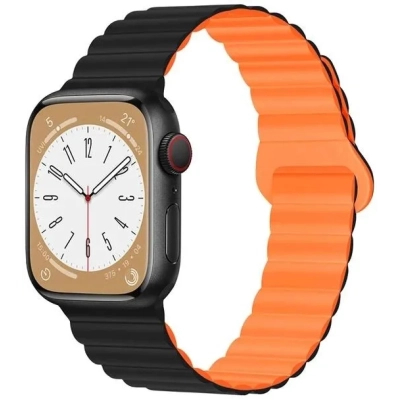 Ремінець до смарт-годинника Drobak Silicone Magnetic Link для Apple Watch All Series Ultra 2 49/45/4