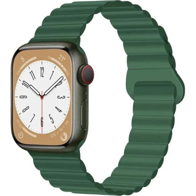 Ремінець до смарт-годинника Drobak Silicone Magnetic Link для Apple Watch All Series Ultra 2 49/45/4