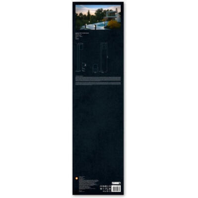 Cвітильник стовпчик LEDVANCE ENDURA CLASSIC CASCADE 80см E27 чорний (4058075554375)