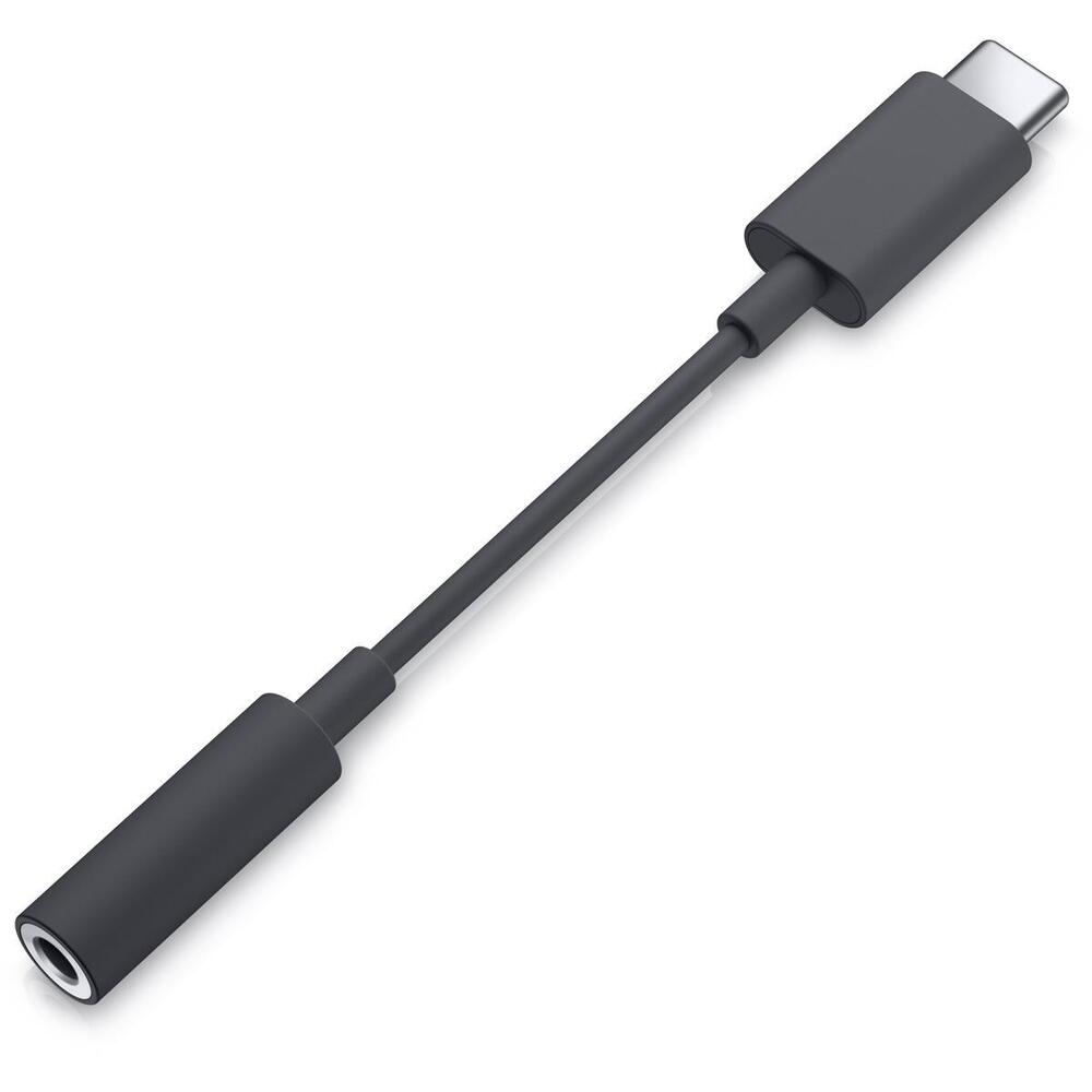 Адаптер Dell 3.5 мм - USB Type-C (F/M), Black (3GVVD)
