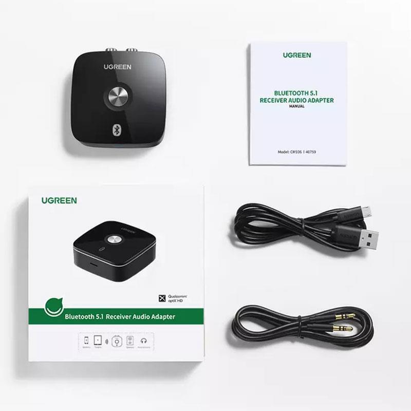 Bluetooth-адаптер Ugreen CM106 Audio Receiver 5.1 (40759) (1490298)