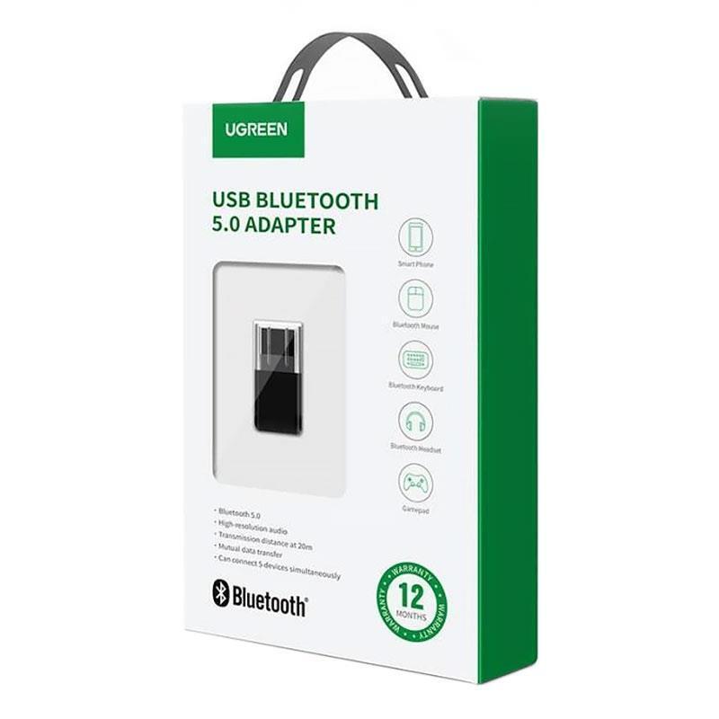 Bluetooth-адаптер Ugreen CM390 Black (80889) (1490299)