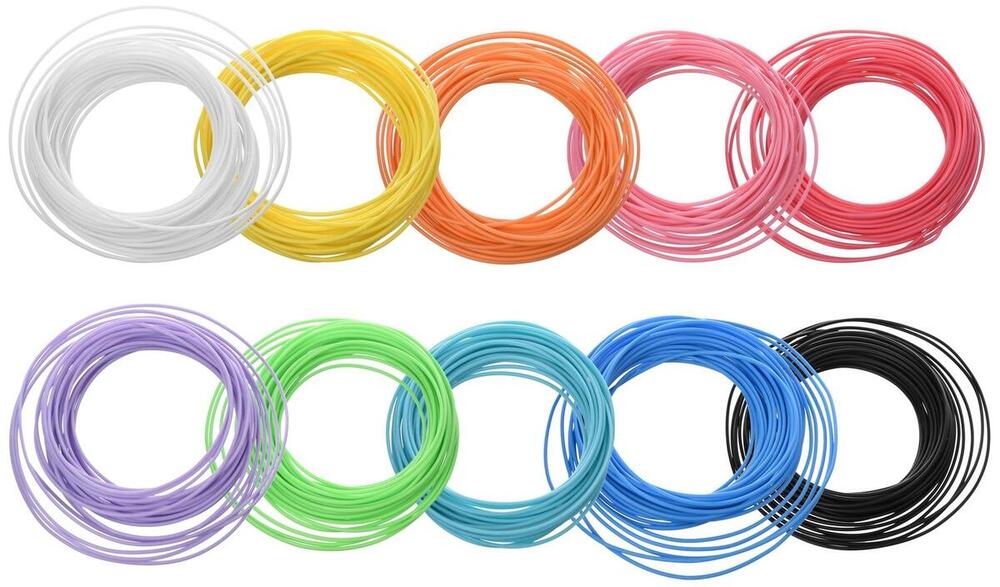 Набір ниток для 3D ручки 2E 1.75 мм, PCL (10 кол*10м) (1482449)