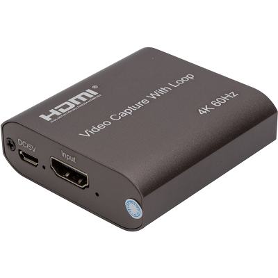 Пристрій захоплення відео PowerPlant HDVC5 HDMI 4k/60hz (CA914166)