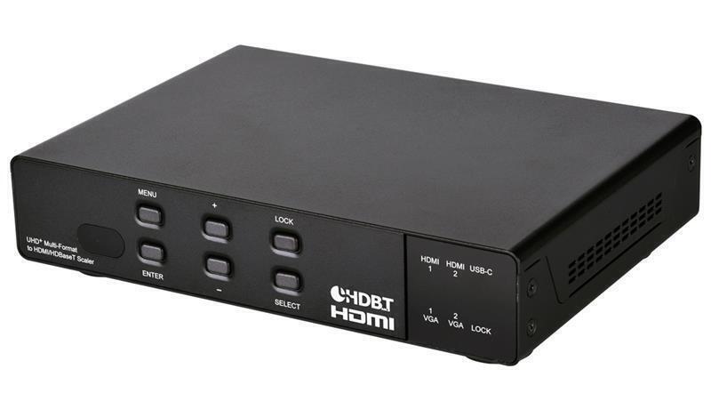 Мултиформатний Комутатор та Скейлер HDMI/USB-C/VGA в HDMI/HDBaseT Cypress CSC-109TX (CSC-109TX) (1635025)