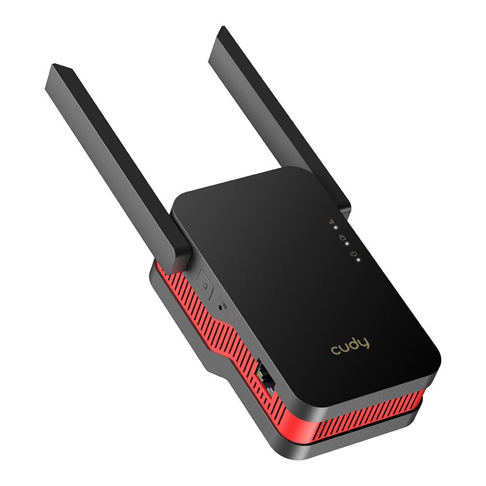 WiFi 6 Mesh ретранслятор Cudy RE3000 Black гігабітний AX3000