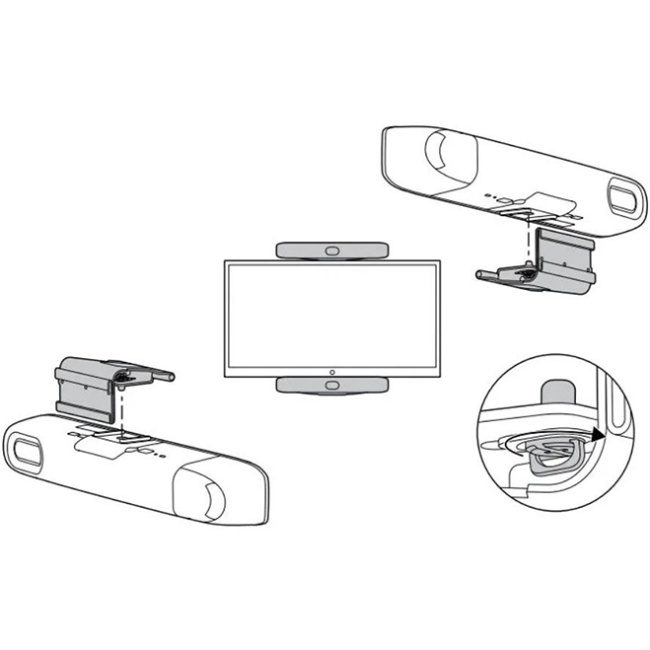 Кріплення Poly P15/R30 Wall Mount for Video Bar (783S4AA)
