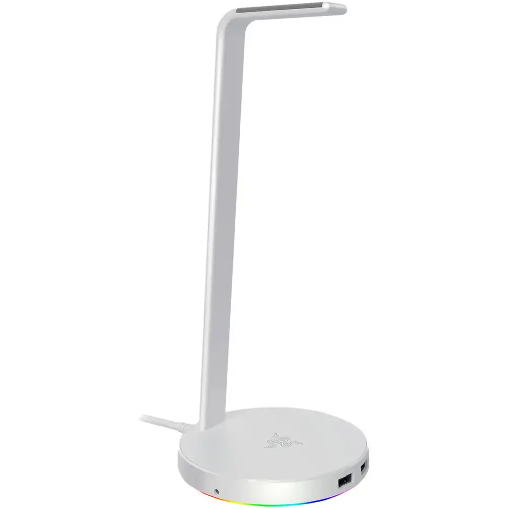 Підставка для гарнітури Razer Base Station V2 Chroma Mercury (RC21-01510300-R3M1)