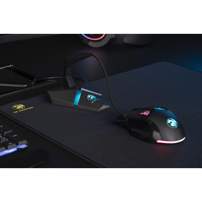 Тримач кабеля 2E Gaming Mouse Bungee Scorpio USB Silver (2E-MB001U)