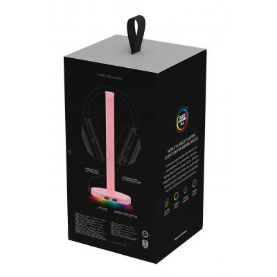 Підставка для гарнітури Razer Base Station V2 Chroma Quartz (RC21-01510200-R3M1)