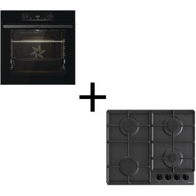 Комплект вбудованої техніки Gorenje BO6735E02BK + G641EB (SET_BO6735E02BK_G641EB)