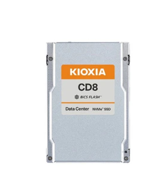 Накопичувач SSD Kioxia (U.2 15MM, 12.8TB, Pcle Gen4 1x4, BiCS FLASH TLC, CD8-V SIE)