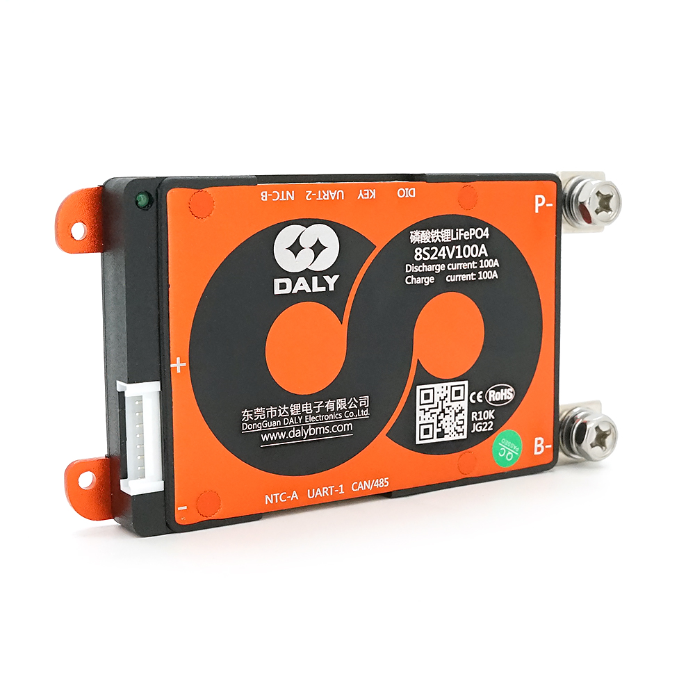 BMS smart плата DaLy LiFePO4 24V 8S 100A симетрія з Bluetooth (1584871)