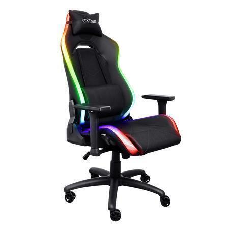 Крісло для геймерів Trust GXT 719 Ruya RGB Black (25185)