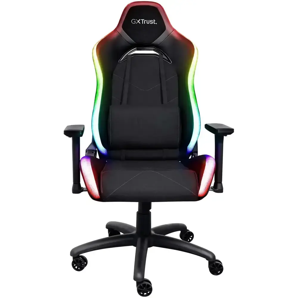 Крісло для геймерів Trust GXT 719 Ruya RGB Black (25185)