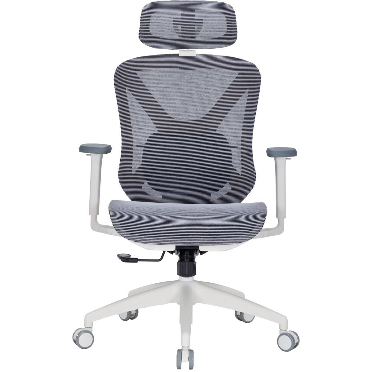 Крісло офісне Officepro Atlas OC630-W-DG-DG White/Dark Gray