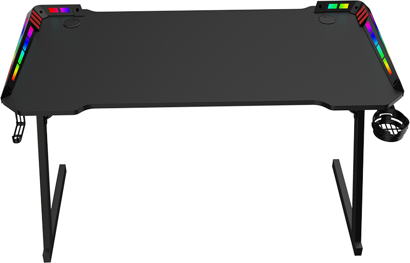 Комп'ютерний стіл Xtrike ME DK-05 Gaming Desk RGB Llight Black (DK-05)
