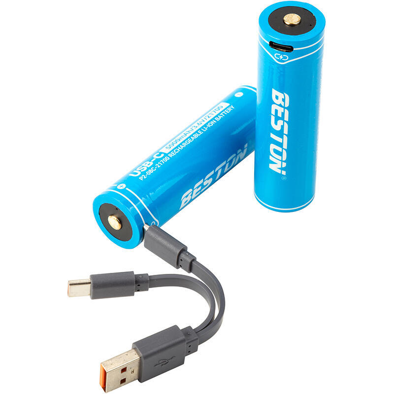 Акумулятор Beston USB Type-C 21700, 3.6V 5000mAh, Li-ion (AA620388) (1788982)